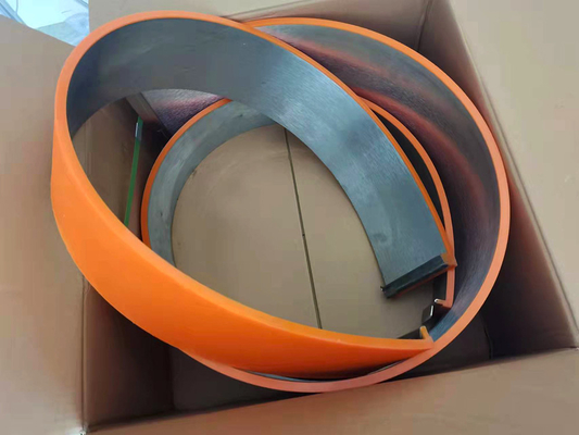 L'enclume découpée avec des matrices rotatoire d'orange matérielle de polyuréthane couvre d'anti éraflures