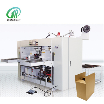 Machine commerciale ondulée semi automatique de fabrication de cartons de 3 phases