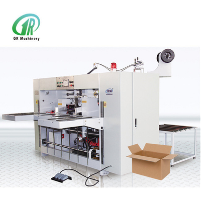 Machine piquante de boîte de carton de feuille simple de 5 plis pour agrafer ondulé de boîte