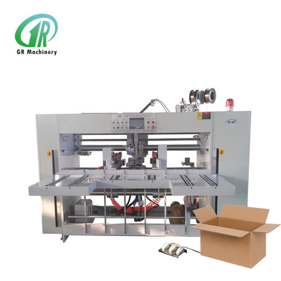 Semiauto a ridé le carton faisant à machine la boîte ondulée machine automatique