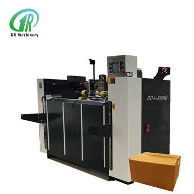 Équipement de alimentation Gerun de machine d'agrafeuse de carton ondulé de main