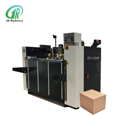 Cartonneuse automatique du carton 6HP d'affaires à grande vitesse de fabrication de cartons