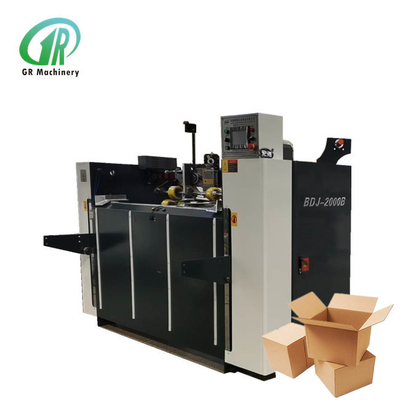 Machine piquante de boîte automatique servo de carton de double de Mitsubishi pour la fabrication de cartons de papier