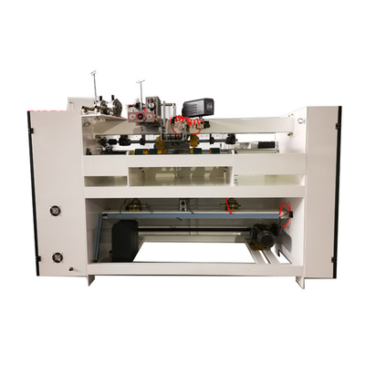 Machine piquante de carton de boîte semi automatique de carton 3 plis