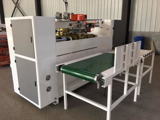 Machine piquante de boîte de carton d'occasion de GERUN pour rider la fabrication de feuille