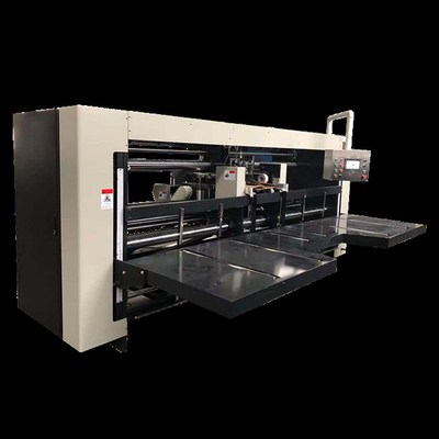 Machine piquante semi automatique ondulée d'agrafeuse de boîte de carton