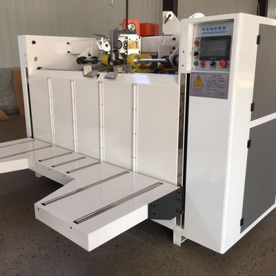 Semiauto a ridé le carton faisant à machine la boîte ondulée machine automatique