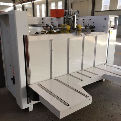 Semiauto a ridé le carton faisant à machine la boîte ondulée machine automatique