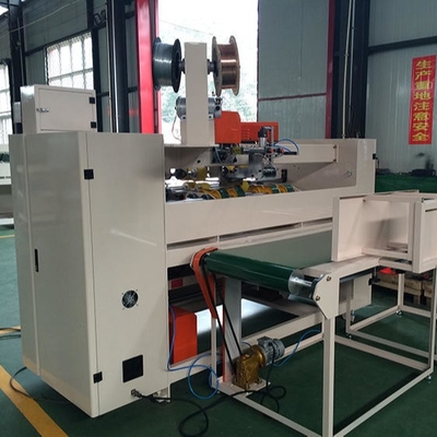 Machine piquante de boîte de carton de feuille simple de 5 plis pour agrafer ondulé de boîte