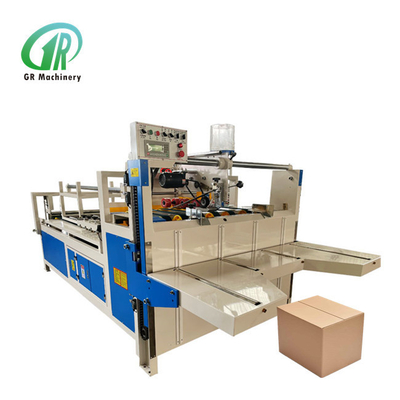machine 1200mm Max Gluing Length de Gluer de dossier de 50mm Min Gluing Width Corrugated Carton 150mm Min Gluing Length