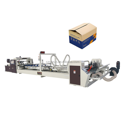Machine informatisée de pliage et de collage de carton avec une haute précision