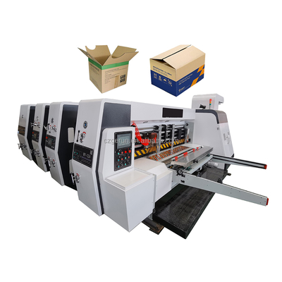 La haute précision ±0.1mm a ridé la machine d'impression de Flexo de carton 1628