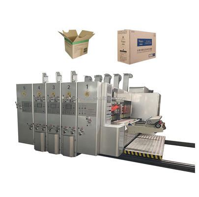 Machine d'impression de Flexo de carton de la haute précision G6.3 avec la dureté de impression de cylindre de Hrc 50-55