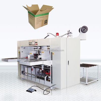 Consommation à chaînes de puissance faible de capacité élevée de machine de piqûre de boîte de carton