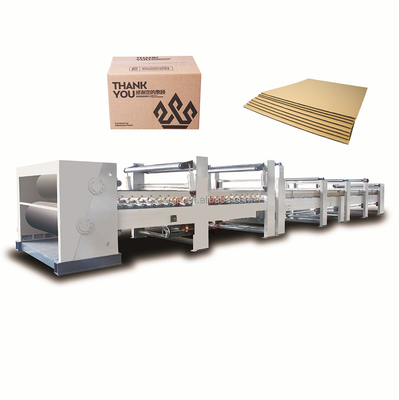 Chaîne de production de carton ondulé de 3 couches avec la matière première de papier