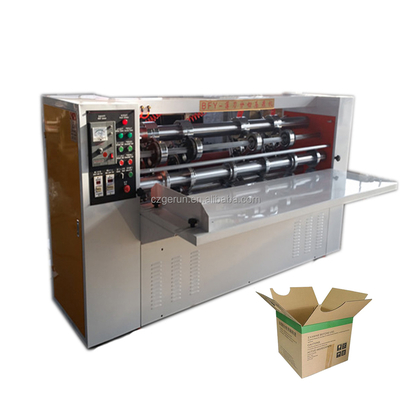 Machine semi-automatique de marqueur de découpeuse de boîtes en carton ondulé avec angle de bord de lame et épaisseur de lame personnalisés