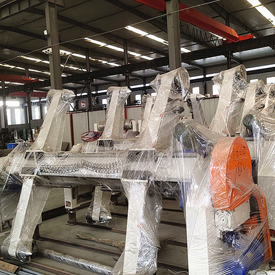 Ligne de production de carton ondulé à 3 couches efficace avec alimentation électrique