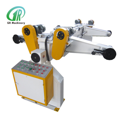 1800 Taille de travail ligne de production de carton ondulé avec système de commande PLC