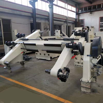Ligne de production de carton ondulé contrôlé par PLC avec un diamètre de rouleau principal de Φ242 mm