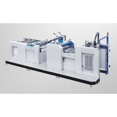 Machine de revêtement de laminage à flûte semi-automatique en carton ondulé PLC