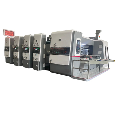 Machine d'impression de boîtes ondulées à grande vitesse