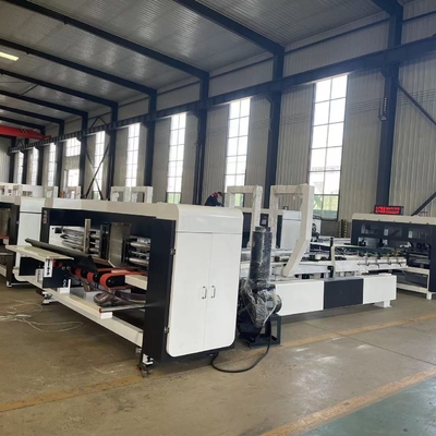 Jumbo Taille carton ondulé Automatique Cartable machine de colleur tout ordinateur régler