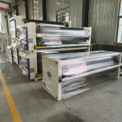Préchauffage de la ligne de production de carton ondulé