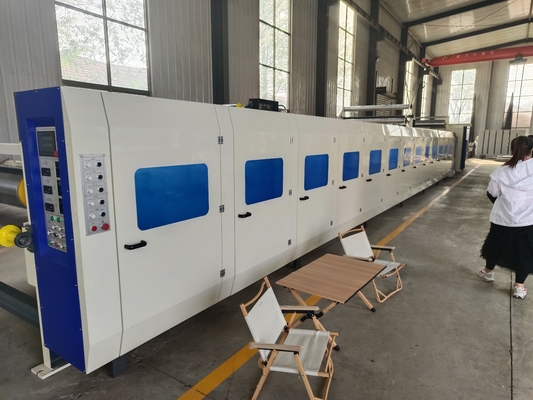 Machine d'impression à cylindre ondulé en carton flex imprimant pour haute dureté HRC50-55 et 2000-3100mm Longueur
