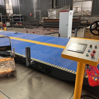 Convecteur à courroies modulaires pour ligne de production de carton ondulé PP PE POM bleu