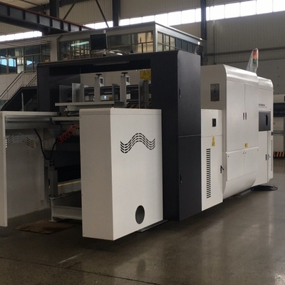 Machine de découpe sous pression de carton ondulé de précision avec système de commande PLC
