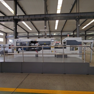 PLC contrôle automatique carton ondulé machine de découpe sous pression