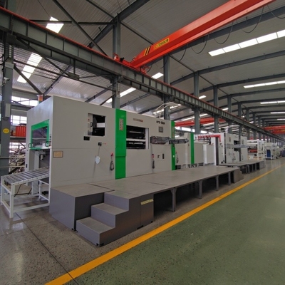 Machine de découpe à matrices plates de 11 kW pour une production de 4500 feuilles par heure