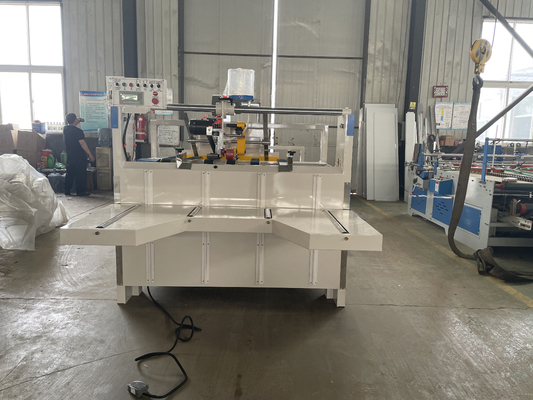Machine de pliage et de colle semi-automatique pour les solutions d'emballage