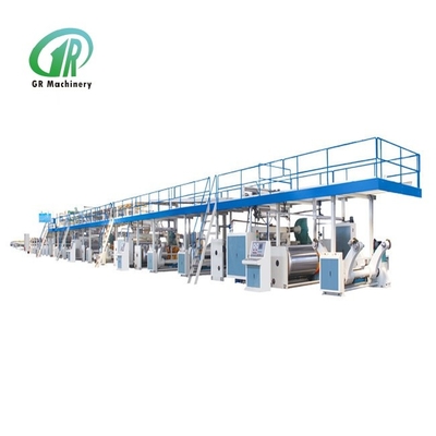 Occasion la chaîne de production ondulée de carton de 3 plis machine pour la boîte