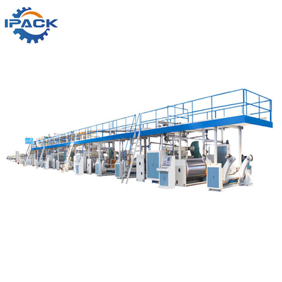 Occasion la chaîne de production ondulée de carton de 3 plis machine pour la boîte