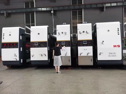 Équipement industriel de boîte en carton ondulé de couleur d'OEM 5 faisant l'usine