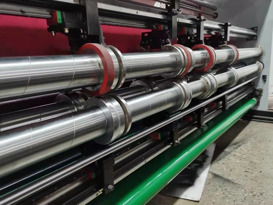 Équipement industriel de boîte en carton ondulé de couleur d'OEM 5 faisant l'usine