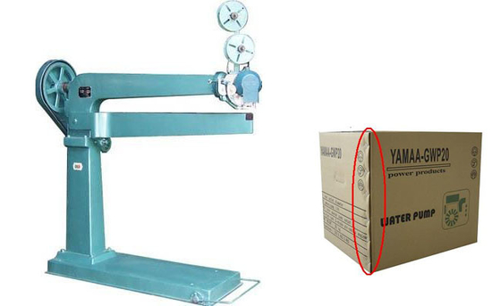 Machine de piquer de fil manuelle de boîte de carton pour la boîte ondulée de carton