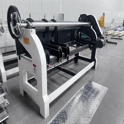 1 ensemble de machines à fente rotative ondulée pour une découpe de coin lisse et précise