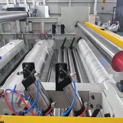 Ligne de production de plaque de pression flottante pour double faceuse de carton ondulé avec pression d'air de 0,5 à 0,6 MPa