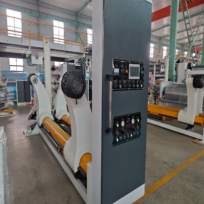 Exigences de température 160C à 180C Ligne de production de carton ondulé comprenant 2 vannes de dosage et système de séchage et de mise en forme