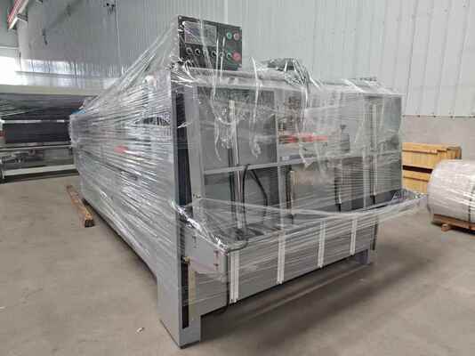 Semi Automatic Computerised Slotter Flexo Folder Gluer with 60pcs/min Speed and 50-70mm Wall Thickness