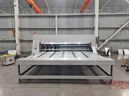 Machine de découpe rotative ondulée à commande électrique avec une vitesse de 80 pièces/min et une profondeur de découpe de 350*600 mm
