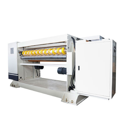 Précision de coupe du papier uniforme ±1 mm ligne de production de carton ondulé non uniforme ±2 mm avec ordinateur à commande hélicoïdale et équipement de coupe NC