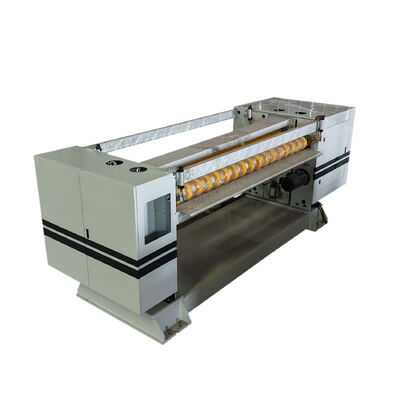 Carton ondulé coupant 3 5 chaîne de production de feuille de carton ondulé de 7 couches avec la vitesse fonctionnante réelle 150mmin et la solution