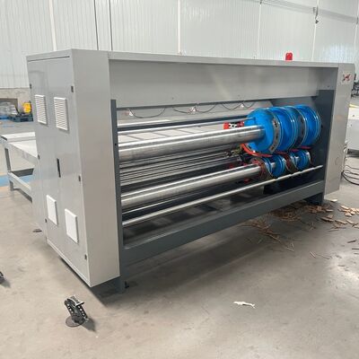 La machine à fente rotative ondulée à 500 mm de profondeur de capuche utilisant la technologie de contrôle PLC pour une précision de fente améliorée