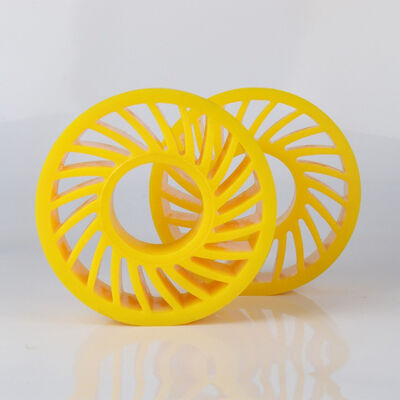 Roue solaire en polyuréthane personnalisée sans écrasement Roue à haute résistance à l'usure Haute résistance et aucun dommage au papier