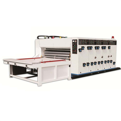 Machine d'impression de Flexo de couleur de la boîte à pizza 2 avec la fabrication rotatoire de découpage