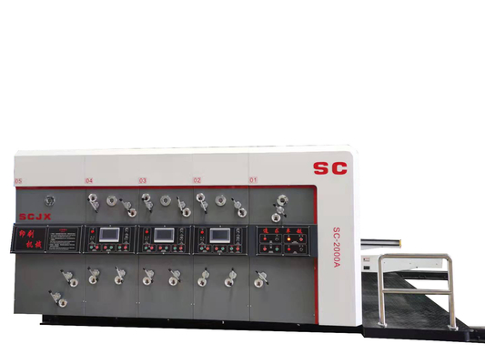 découpage de machine d'impression de Flexo de couleur de Flexo 4 de machine impression 900x2000