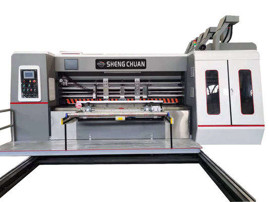 Rebord avant alimentant l'imprimante With Slotter de Flexo de couleur de double de With Die Cutter d'imprimante de Flexo